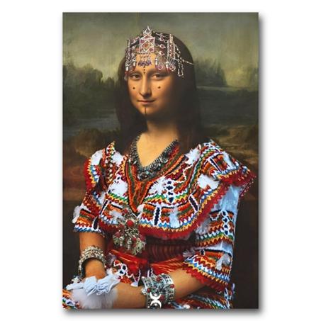 Tableau Amazigh Mona Lisa