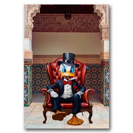 Tableau Picsou X Moroccan Riad