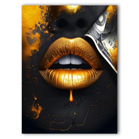 Tableau Gold lips