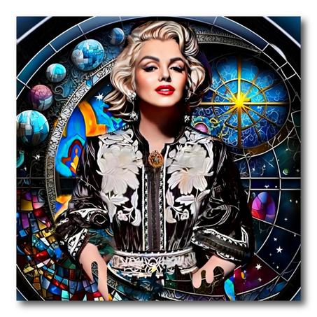 Tableau Maryline Monroe à la Marocaine