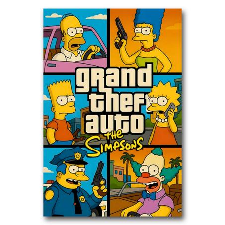 Tableau GTA X Simpson