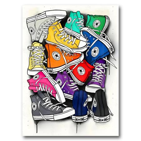 Tableau Converse ALL STAR
