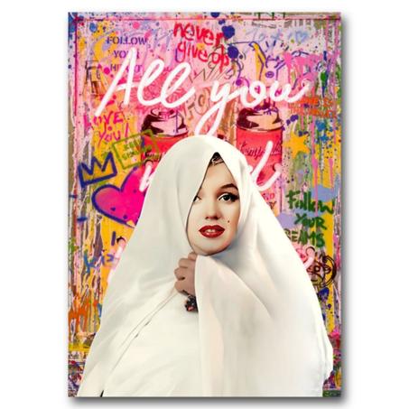Tableau Maryline Monroe - Moroccan Touch