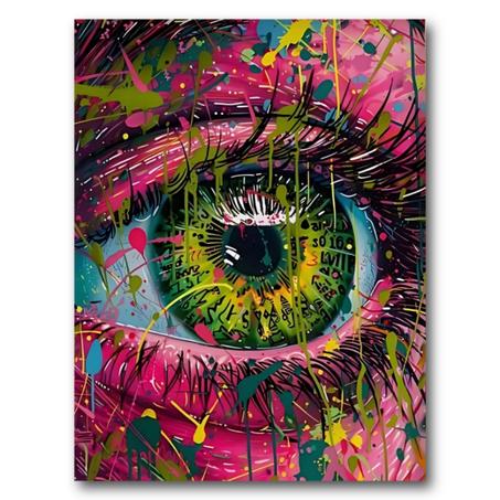 Tableau Eyes Pop art