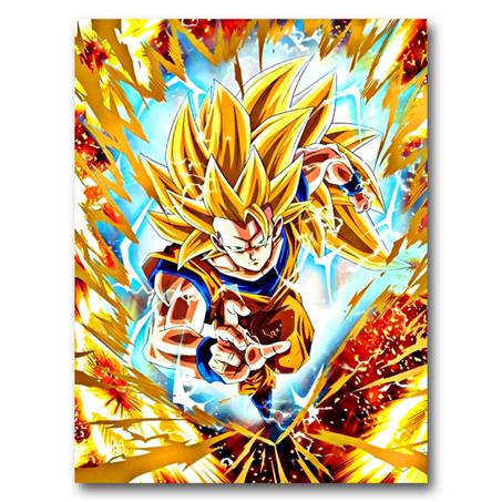 Tableau GOKU Super Saiyan 3