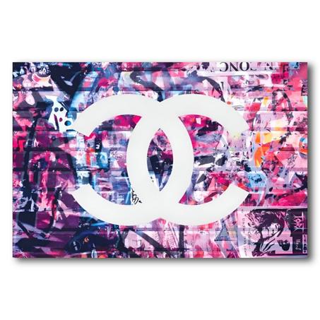 Tableau Chanel Graffiti