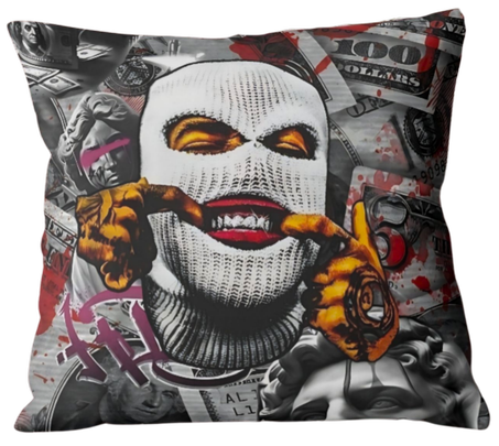 Coussin Smile Gangsta