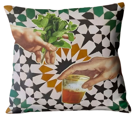 Coussin Moroccan Mint Tea
