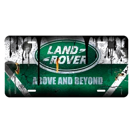 Plaque Land Rover