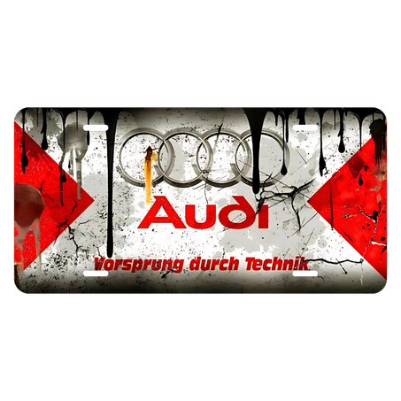 Plaque Audi