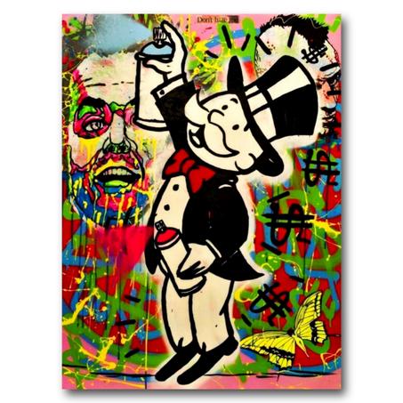 Tableau Monopoly Graffiti