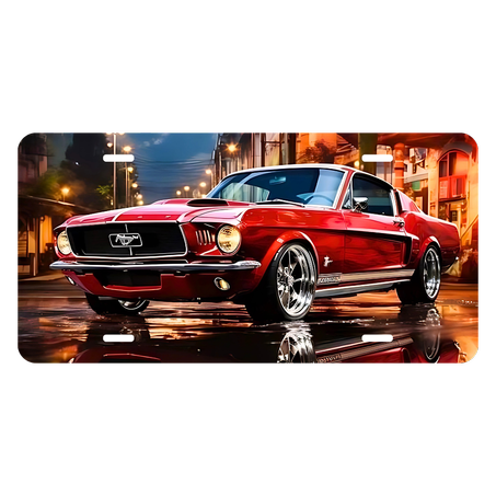 Plaque Ford Mustang Shelby GT