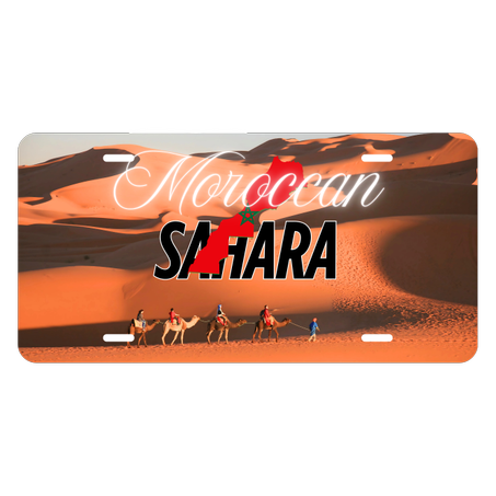 Plaque Moroccan Sahara