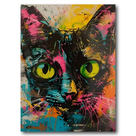 Tableau Cat art