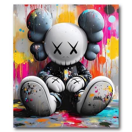 Tableau Kaws Pop Art