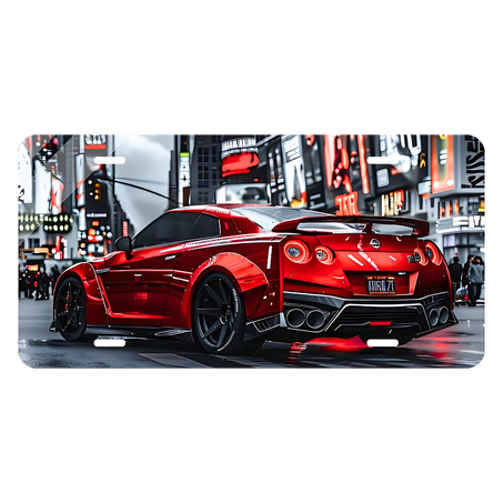 Plaque Nissan GTR