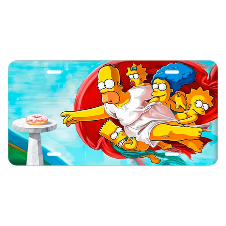 Plaque Simpson Family