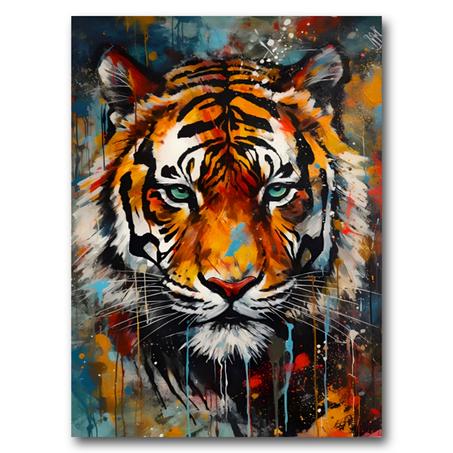 Tableau Tiger Street Art