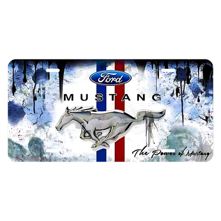 Plaque Ford Mustang