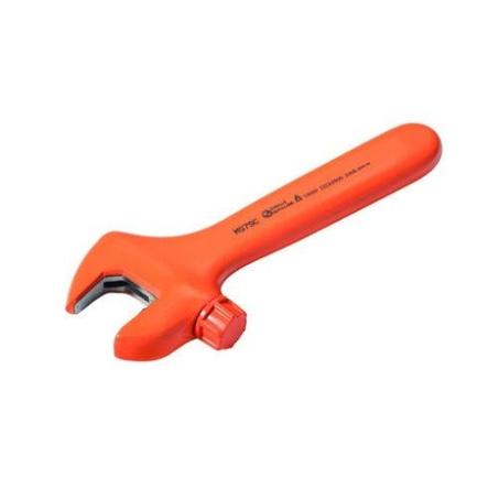 Clé à molette à tête capotée isolée