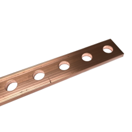 BARRES PERFORÉES EN CUIVRE