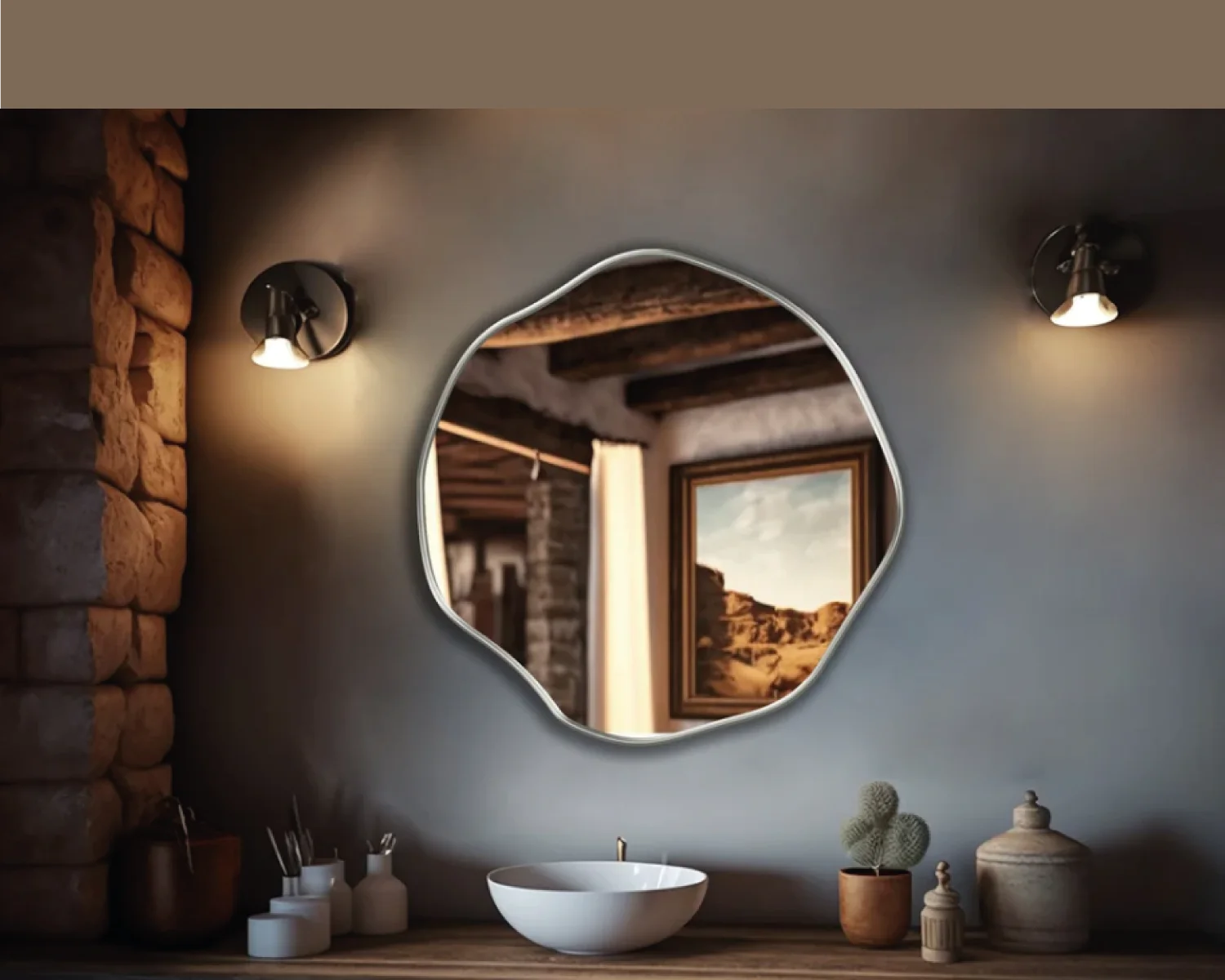 Miroir Circulaire de Lux