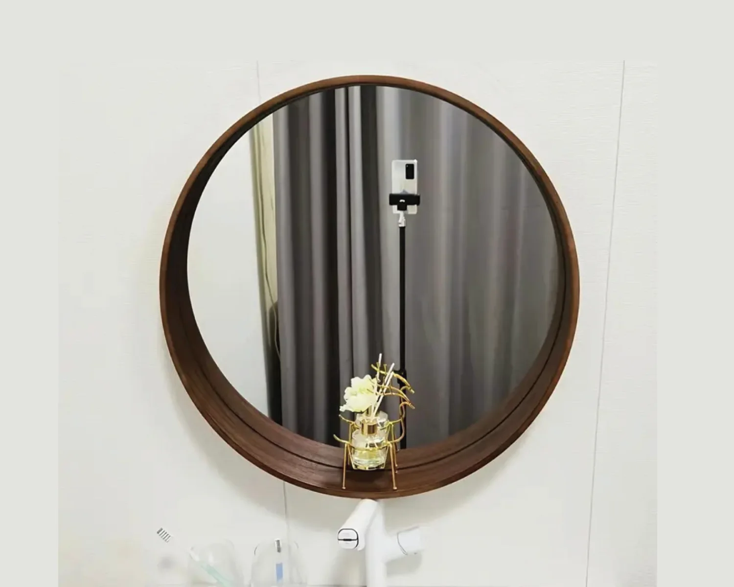 Miroir, Plaqué Chêne