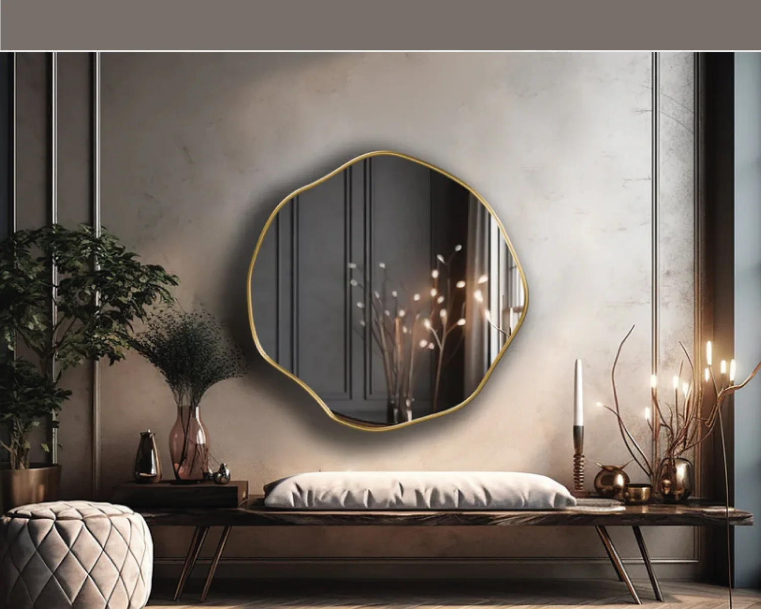 Miroir Circulaire de Lux