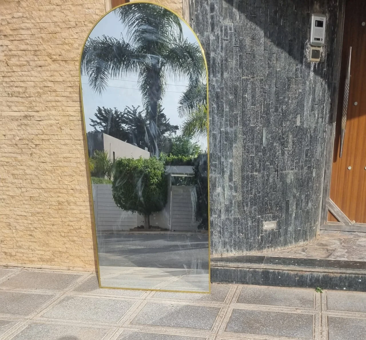 Miroir Arqué luxueux sans support