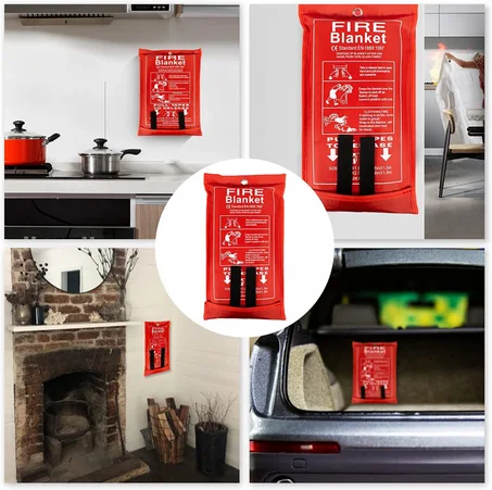 بطانية الحريق:- لإيقاف الحرائق في ثوانٍ.