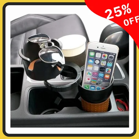 حامل أكواب السيارة متعدد الأغراض