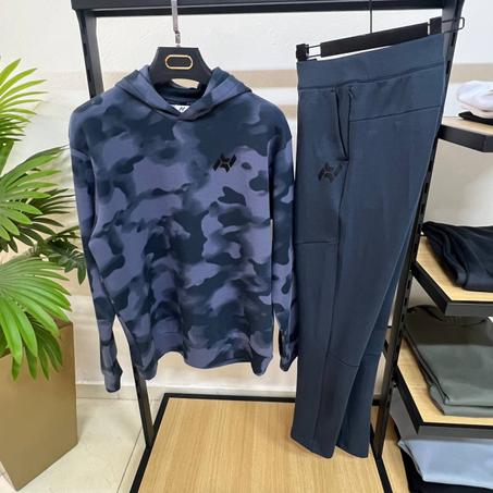 Sportswear ENJI Tech Coton 2 piéces Bleu