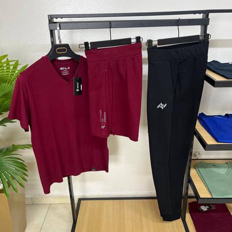 Pack 3 pieces T-shirt plus Short Et Pantalon Enji Sportswear Tech Fleece