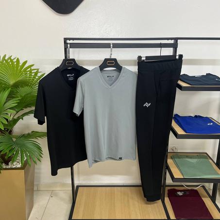 Pack 3 pieces 2 T-shirt  plus pontalon Enji Sportswear Tech Fleece 0011