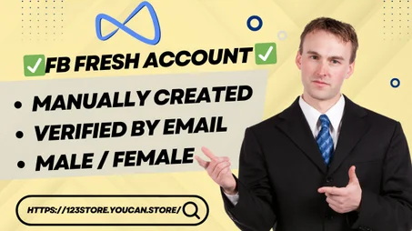 ✅FB Fresh Account ✅(Manually Created) ✅| Verified by email. Sex can be male or female