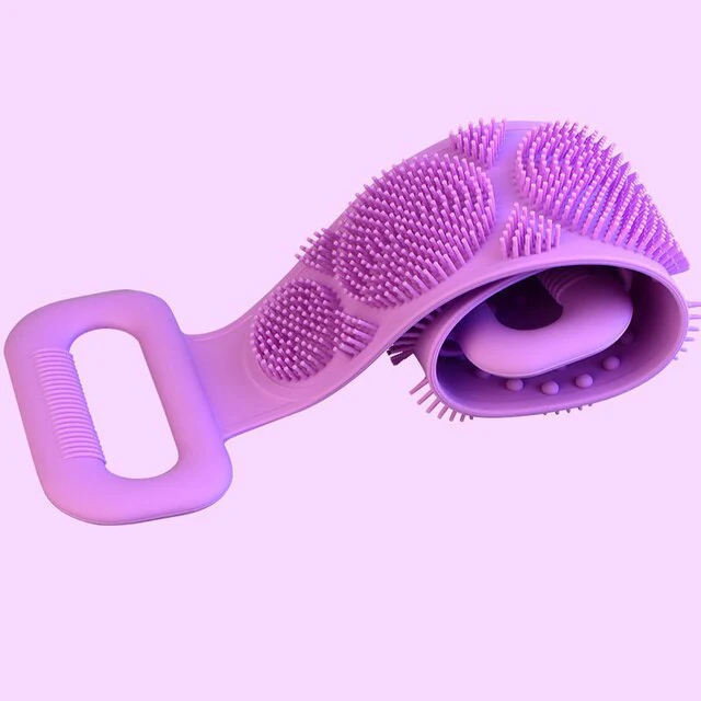 brosses de bain en silicone