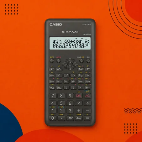 آلة حاسبة علمية كاسيو fx-82MS الإصدار الثاني