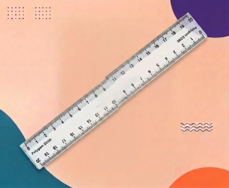 📏 مسطرة Polygram مدرّجة – قياس دقيق وسهل