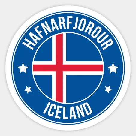 Hafnarfjorour Sticker