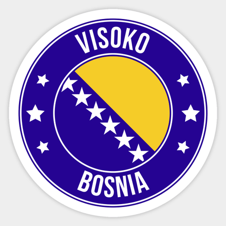 Visoko Sticker