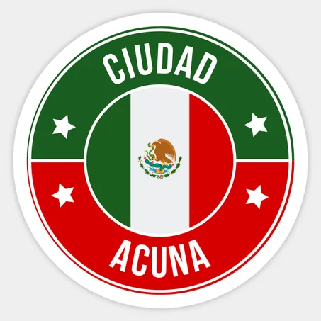 Ciudad Acuna Sticker