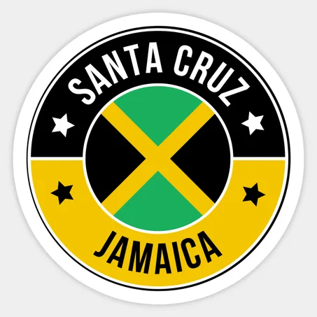 Santa Cruz Jamaica Sticker