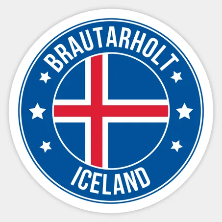 Brautarholt Sticker