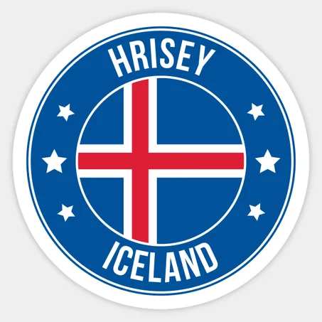 Hrisey Sticker