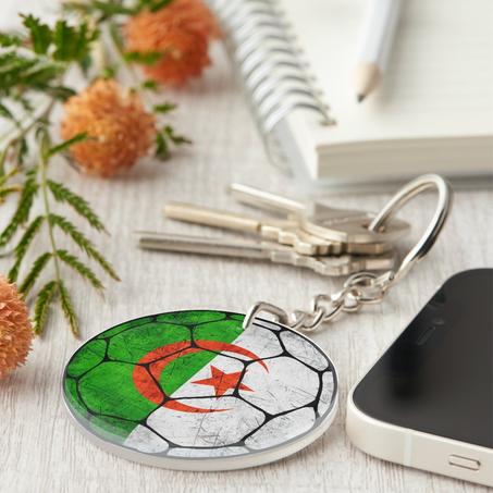 Algeria Football Keychain