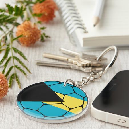 Bahamas Football Keychain