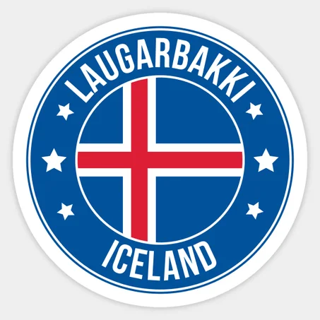 Laugarbakki Sticker