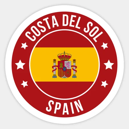 Costa Del Sol Sticker