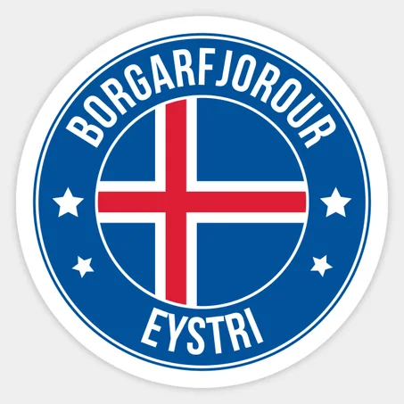 Borgarfjorour eystri Sticker