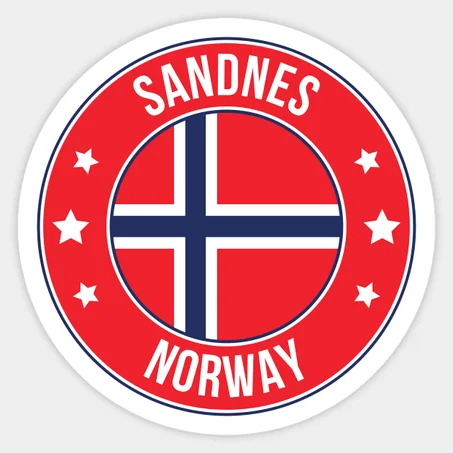 Sandnes Sticker